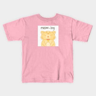 Cute Cat Kids T-Shirt